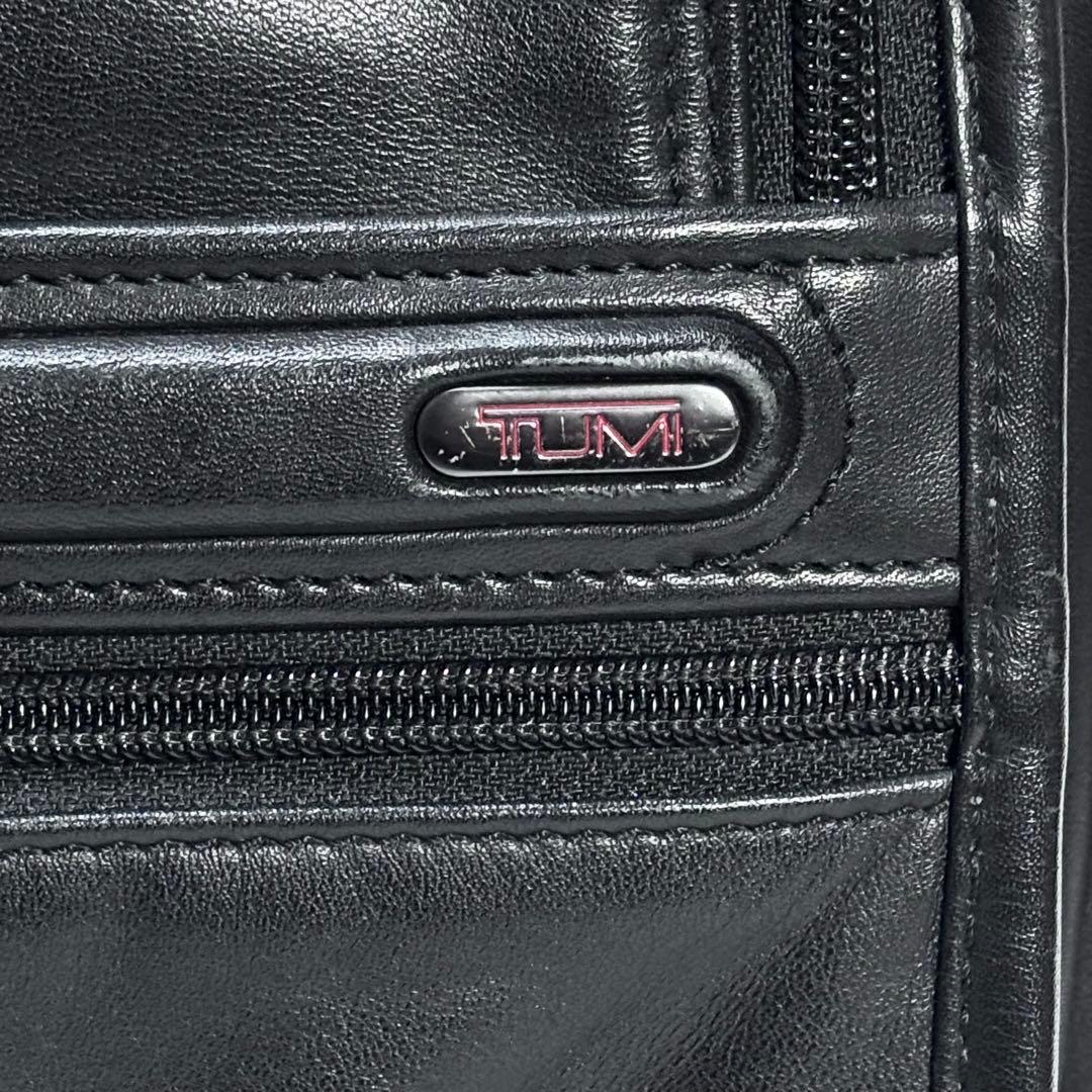TUMI トゥミ 本革 高級 レザー 2WAY ビジネスバッグ 極美品