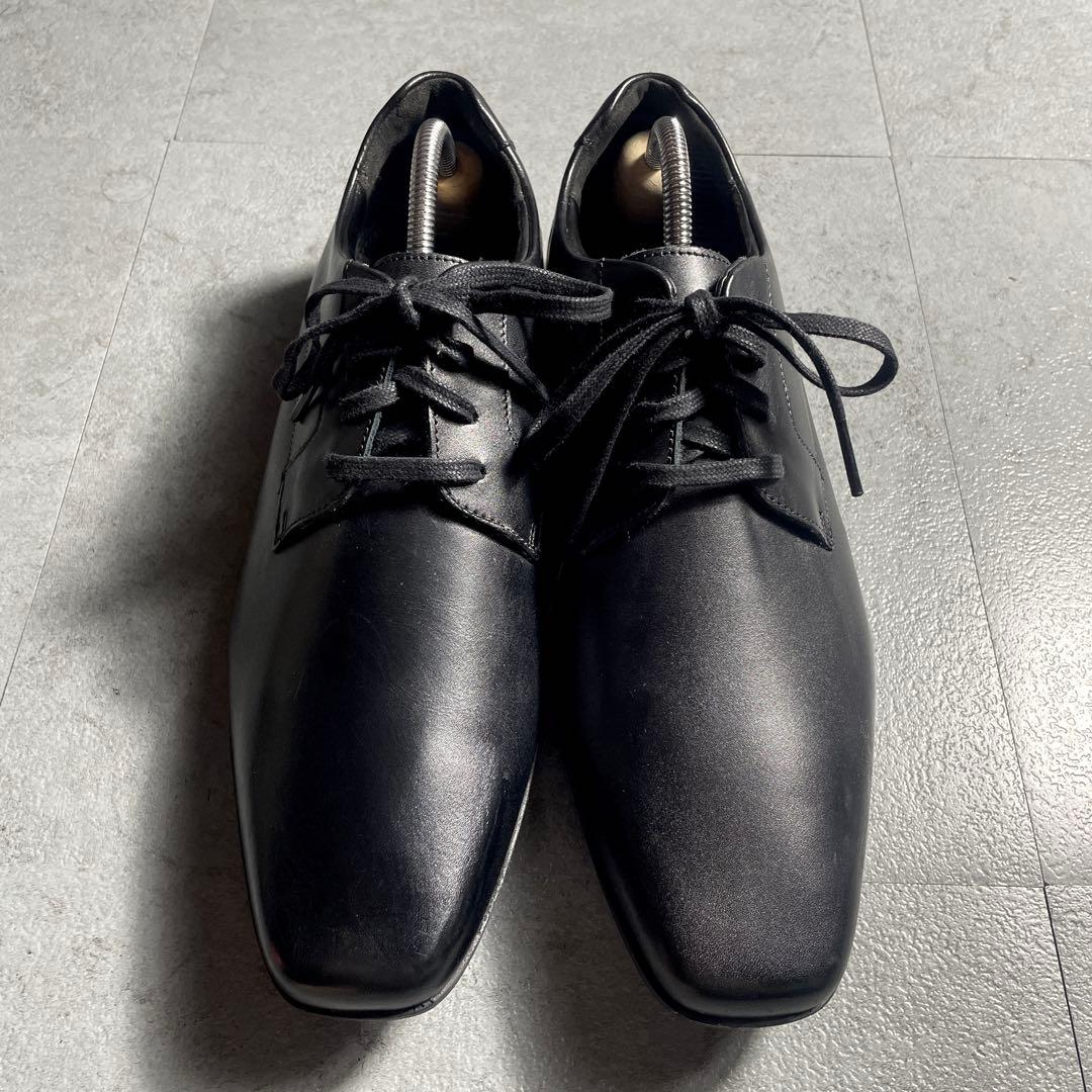 試着のみ✨️ Clarks ビジネスシューズ 革靴 スクエアトゥ ブラック