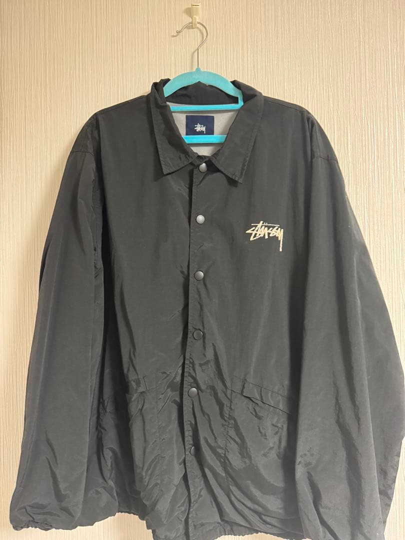 Old Stussy ドラゴンプリント ナイロンジャケット