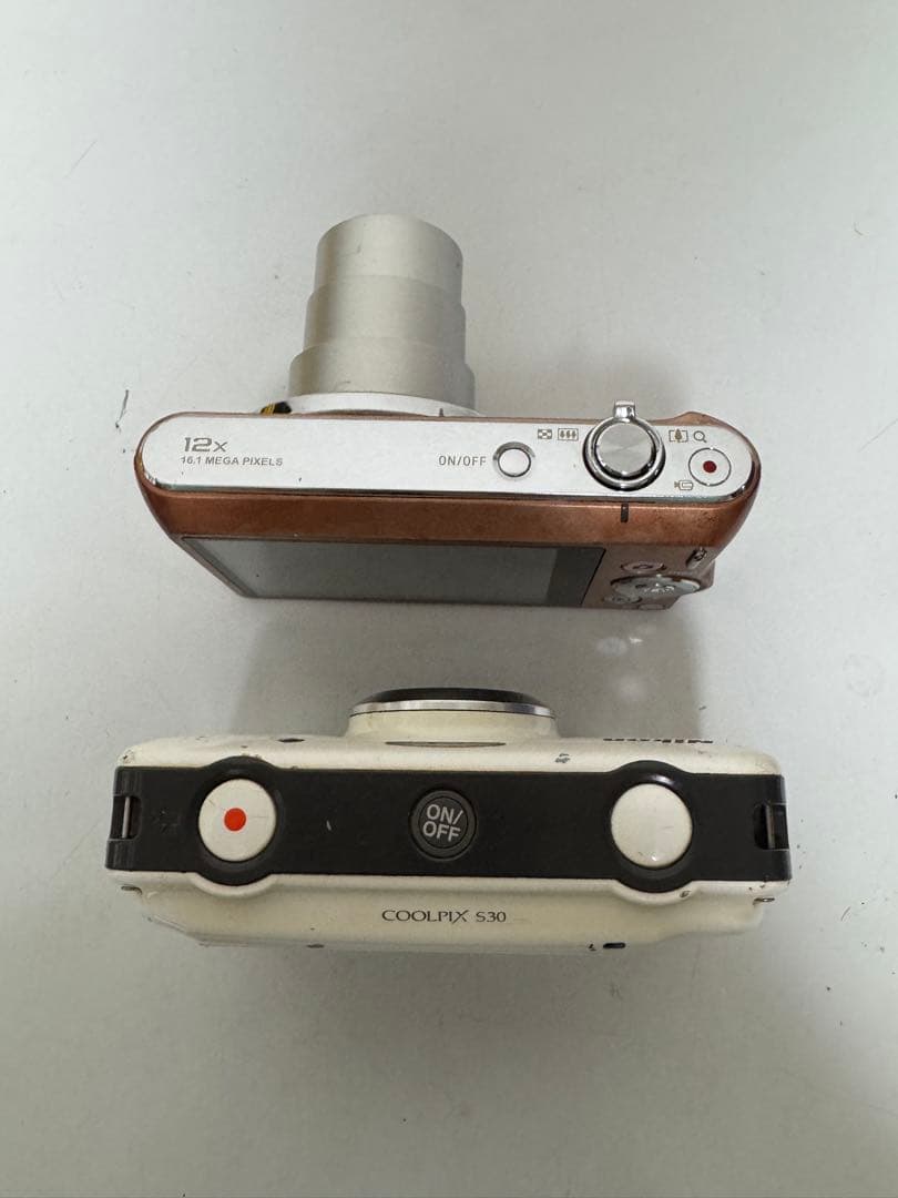 Nikon COOLPIX & Casio EXILIM セットジャンク品