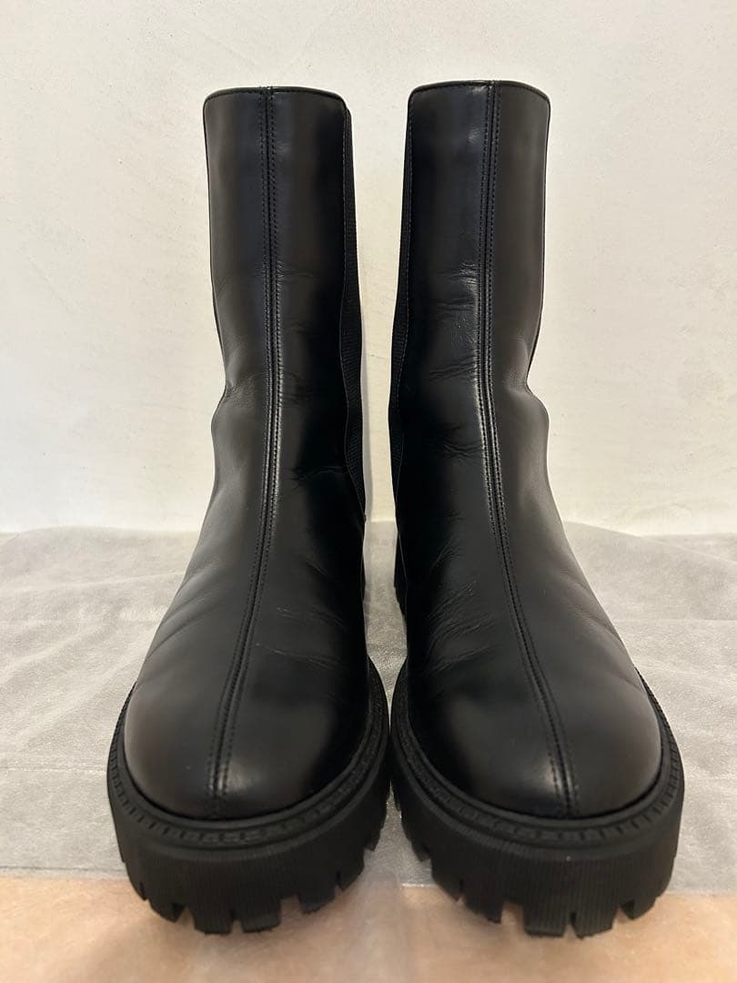 さ*ら様 Whim Gazette THE PAUSE レザーサイドゴアブーツ