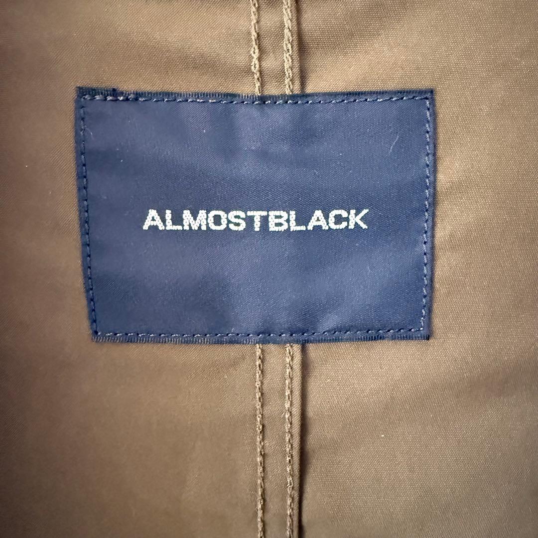ALMOSTBLACK MILITARY BIG VEST オールモストブラック