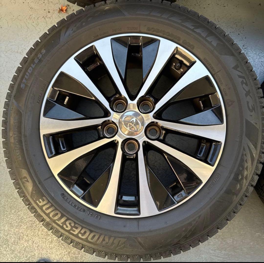 美品！トヨタ　プリウスα SAI ホイール　ブリザック　スタッドレスVRX3