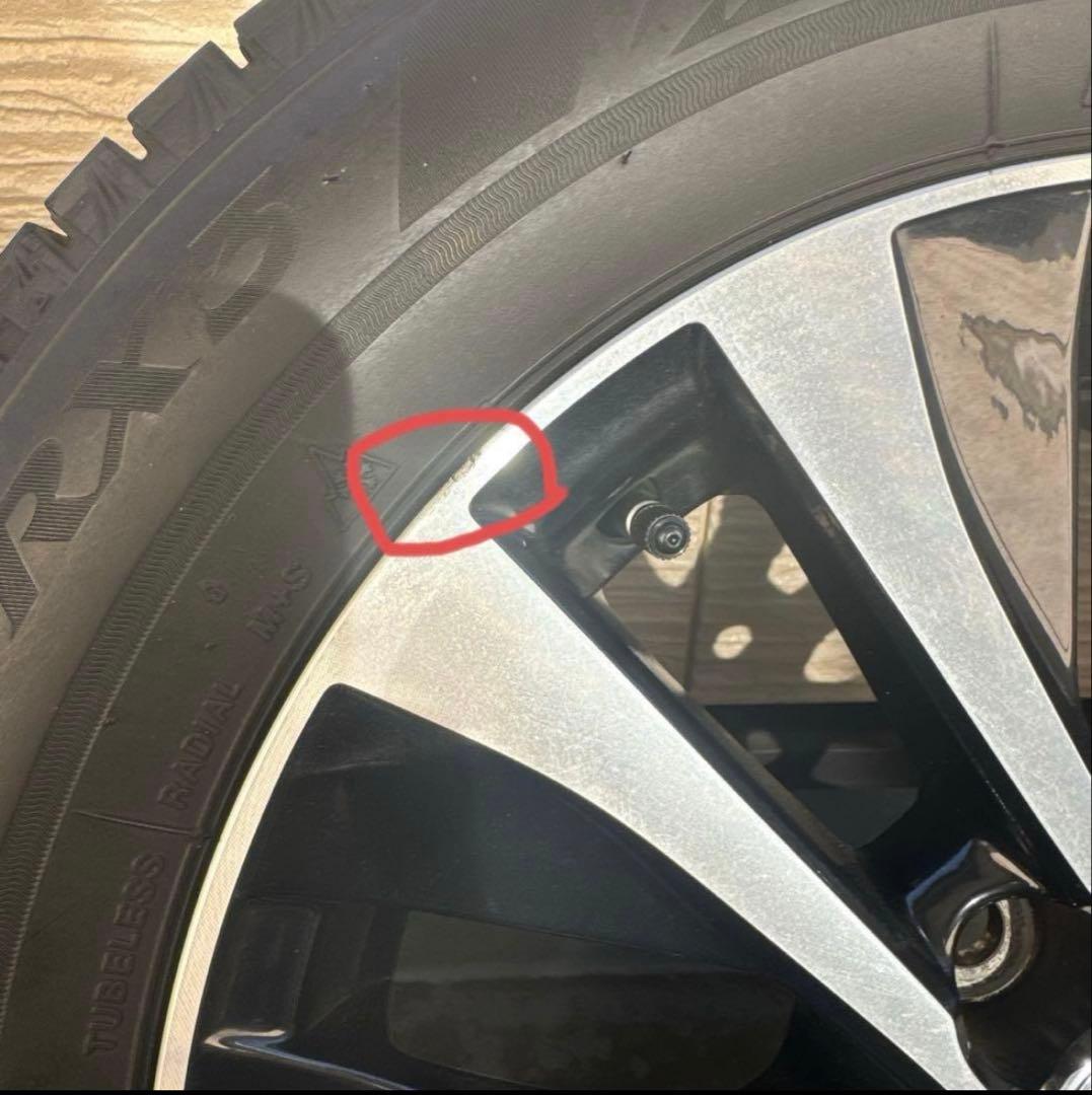 美品！トヨタ　プリウスα SAI ホイール　ブリザック　スタッドレスVRX3