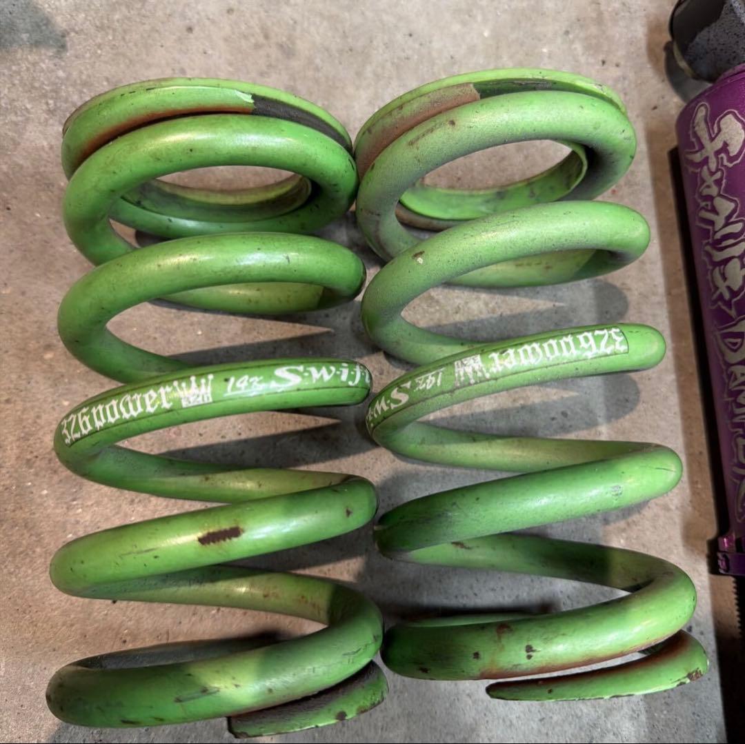 〈今日限定価格〉 326パワープリウス50 極低車高調 チャクリキダンパー