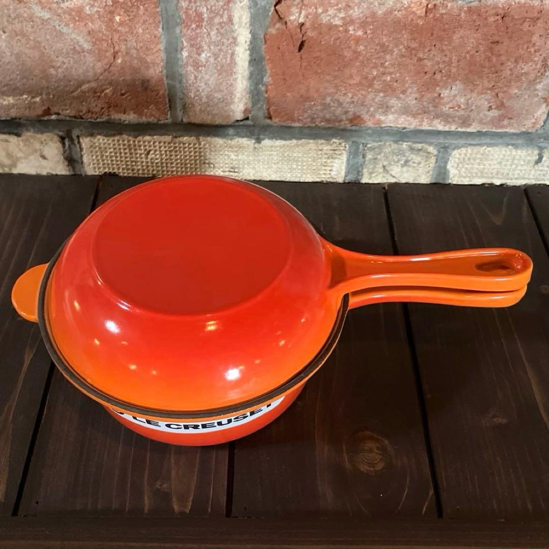 【新品 未使用】18cm ルクルーゼ　マルチファンクション 片手鍋 フライパン