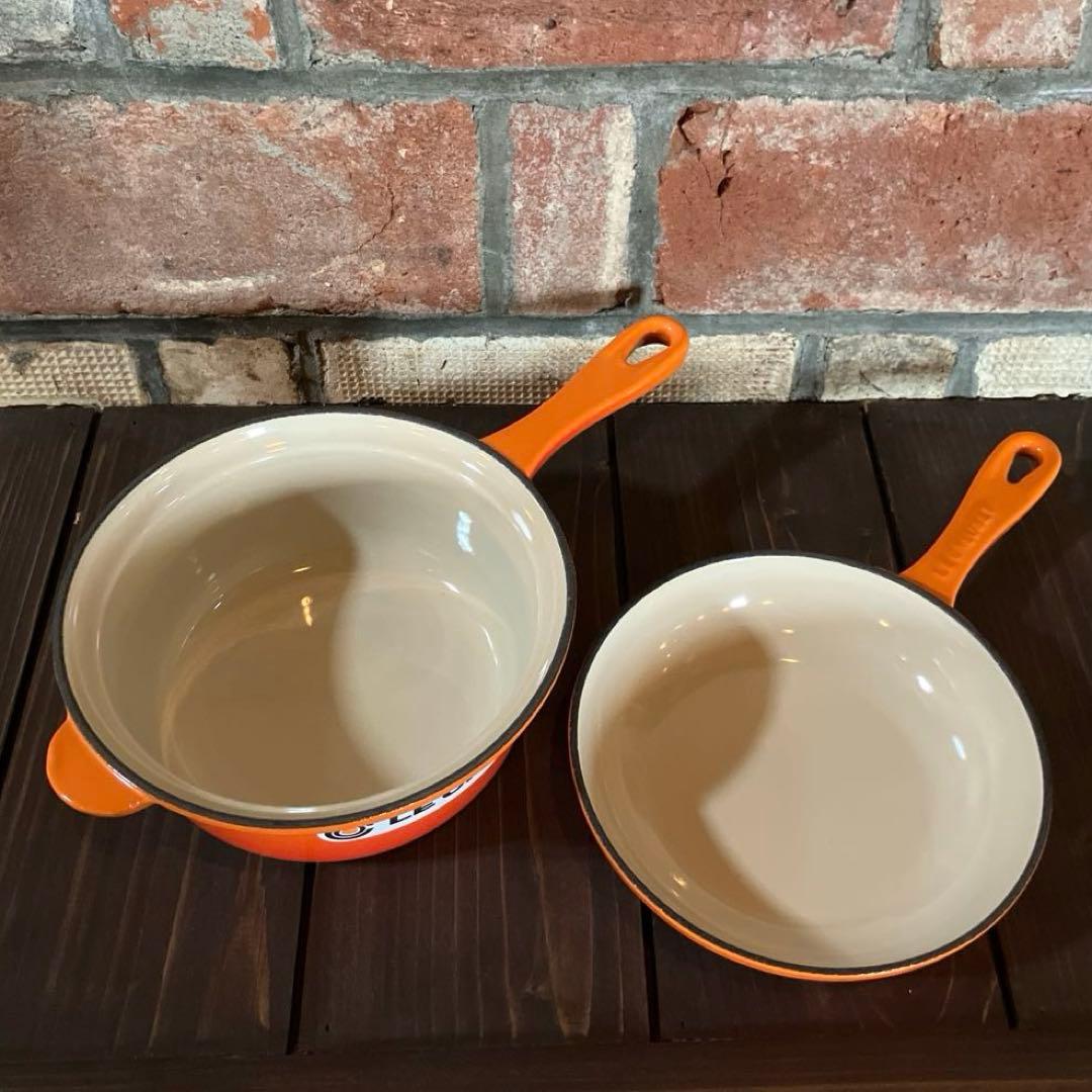 【新品 未使用】18cm ルクルーゼ　マルチファンクション 片手鍋 フライパン