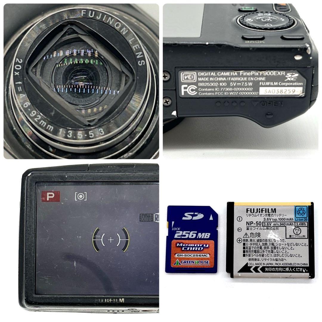 FUJIFILM FINEPIX F900 EXR ブラック デジカメ WiFi