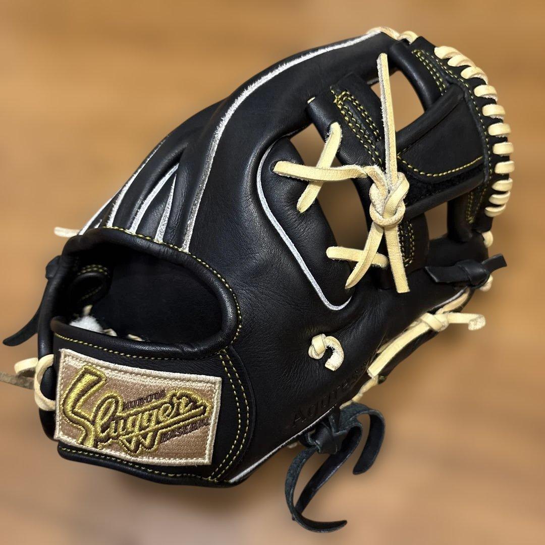 スラッガー 軟式用内野用 KSN-SR1 ブラック