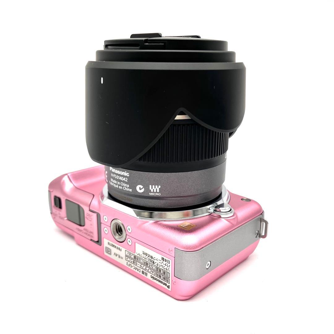 Panasonic DMC-GF3 ピンク　14-42mmレンズキット