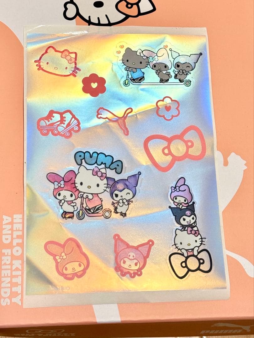 未使用　プーマ PUMA x ハローキティ 21cm 401411 01