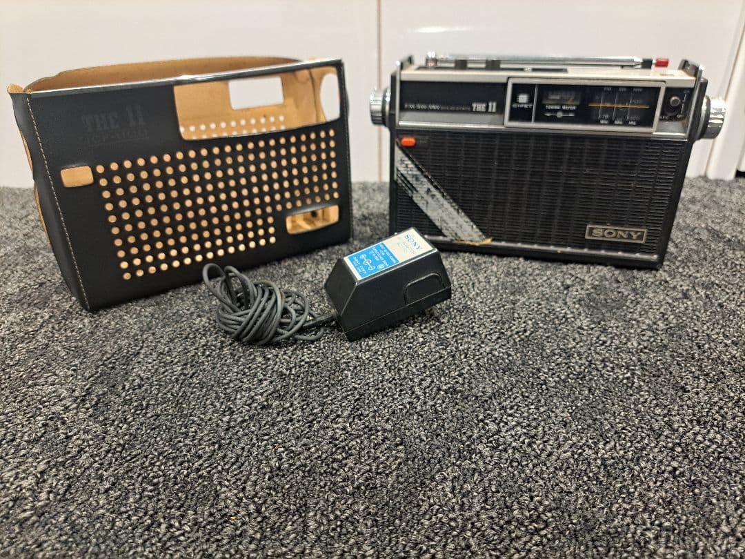 ソニー　SONY　ICF-1100D ラジオ 昭和レトロ