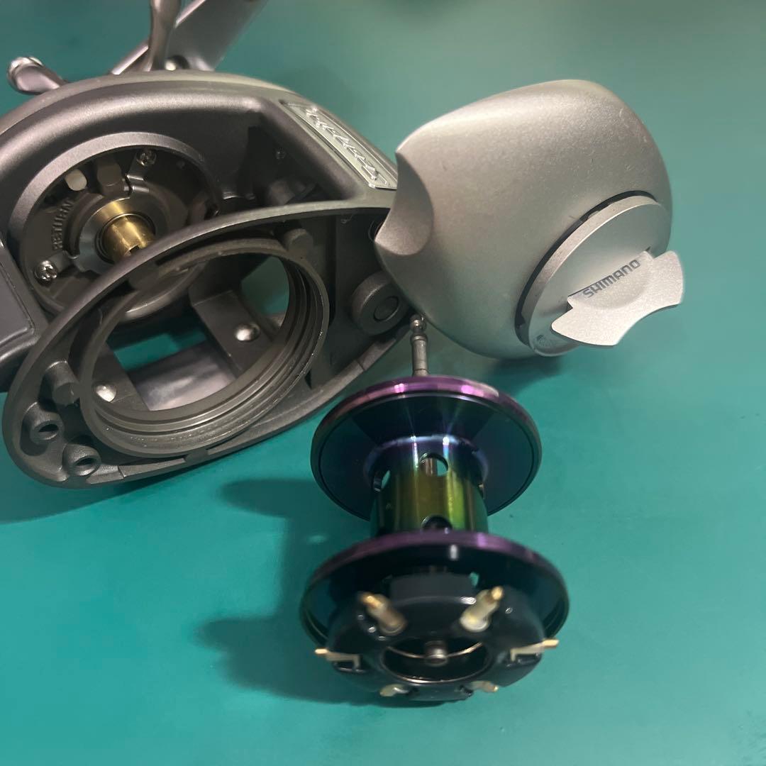 シマノ　スコーピオン　メタニウムXT　銀メタ