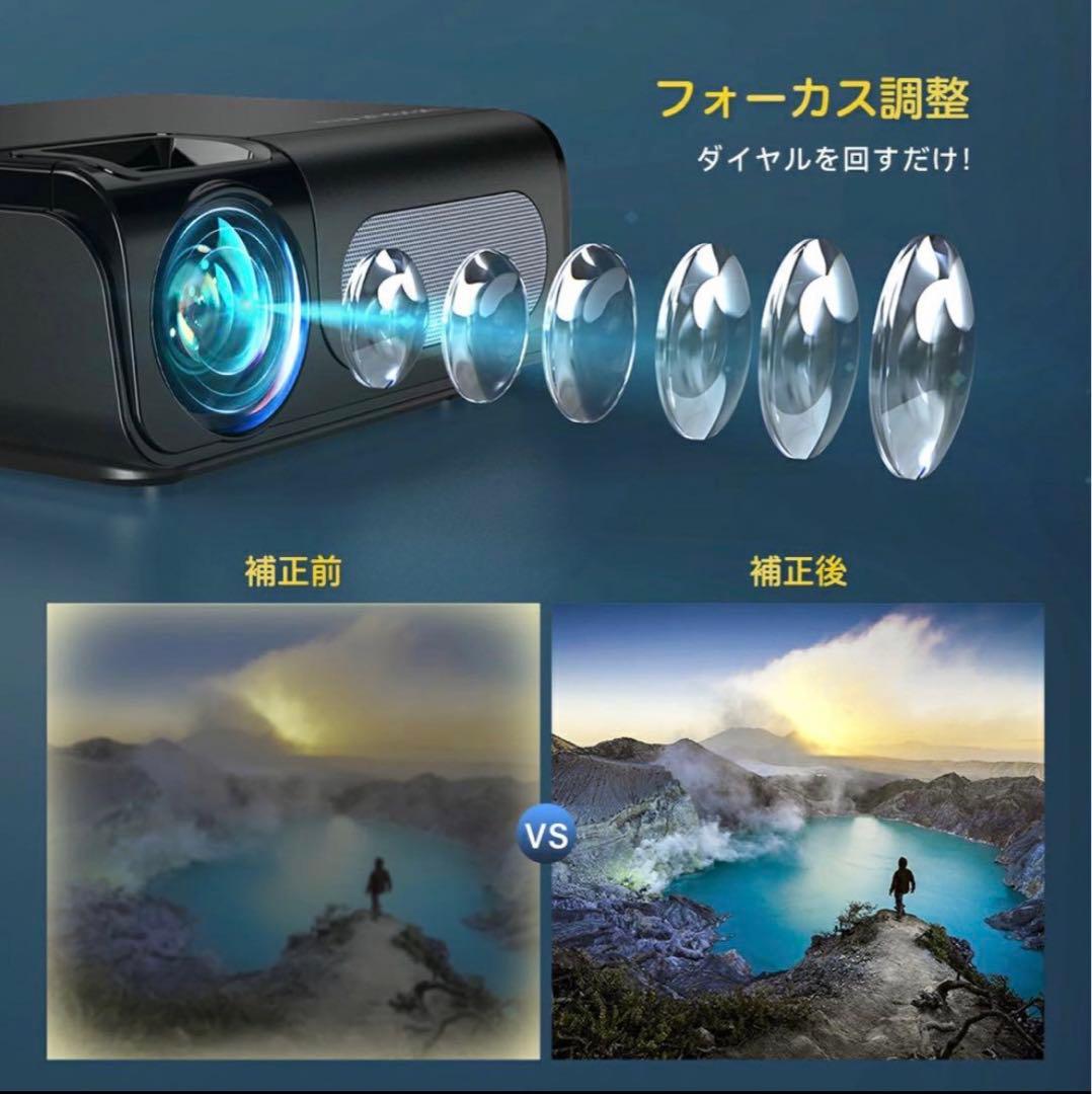 プロジェクター☆小型 16000 ルーメン 550ANSI 4k 1080p