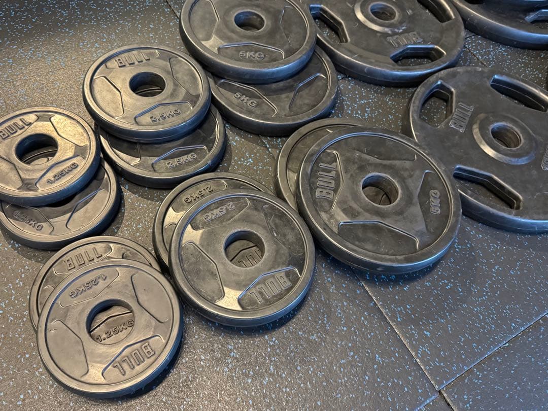 ROGUE ラックセット AB-2ベンチ BULLプレート175kg シャフト