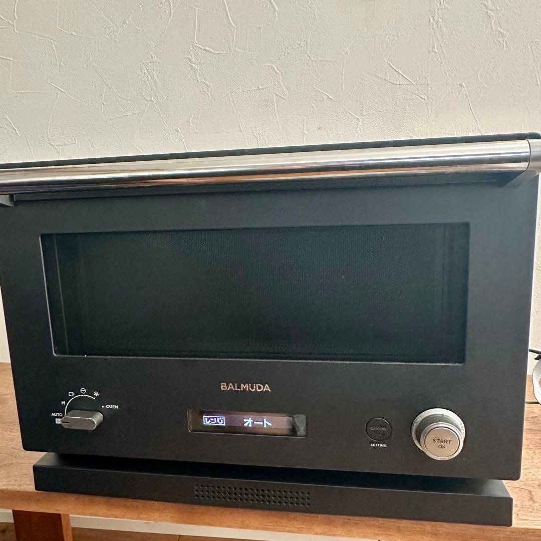 BALMUDA オーブンレンジ ブラック　K04A-BK