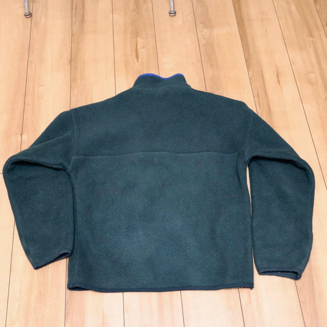 パタゴニア 雪なし タグ シンチラスナップT USA製 Lサイズ 幅詰め