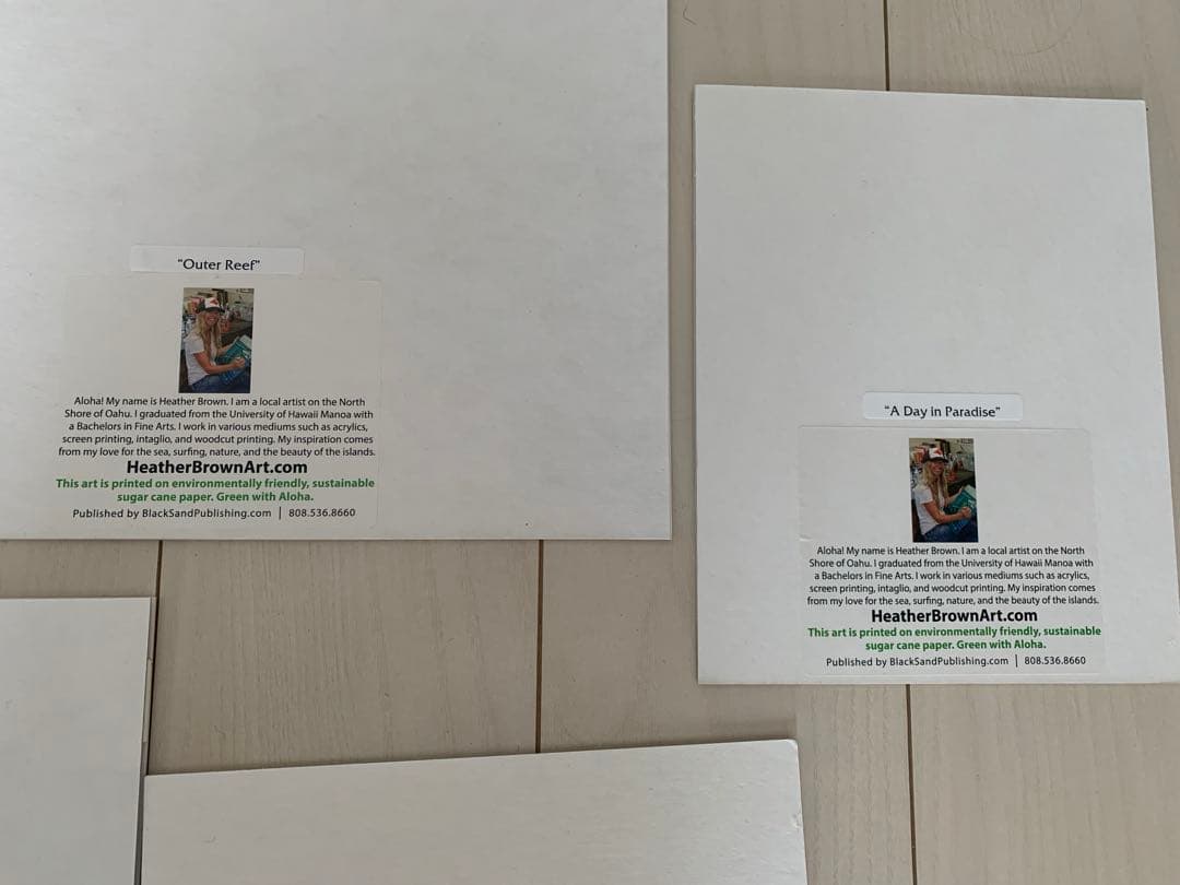 Heather Brown ヘザー・ブラウンの作品5点セット サーフアート