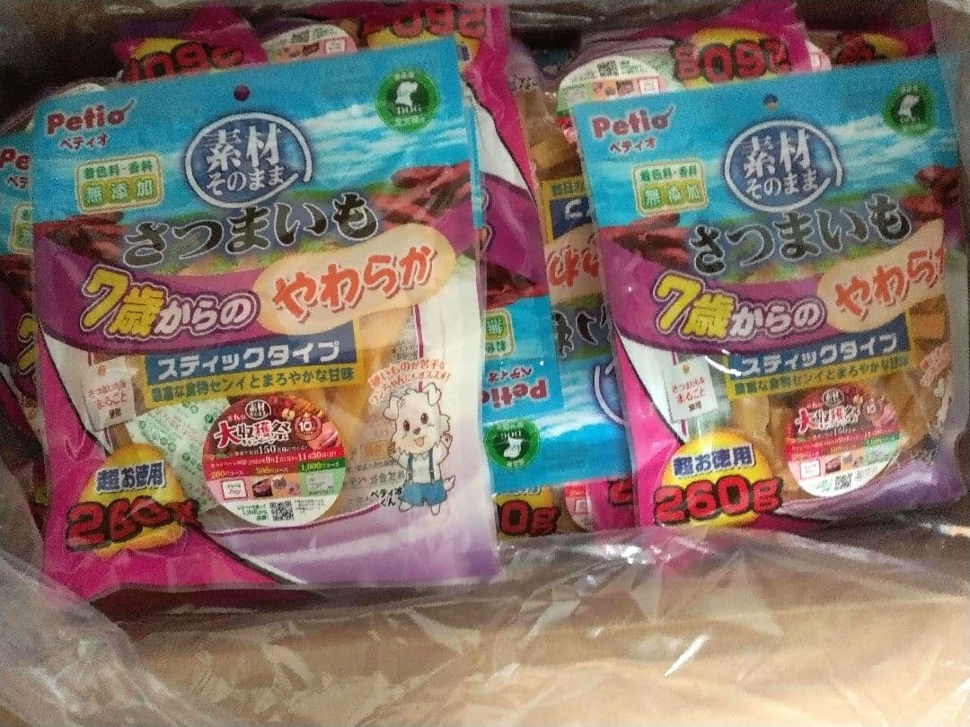 Petio さつまいも 260g スティックタイプ　20袋