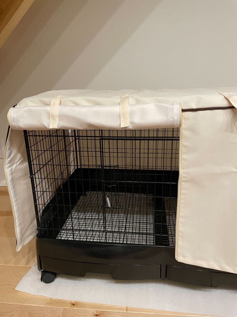 ブラックケージ 引き出し式トレー付き