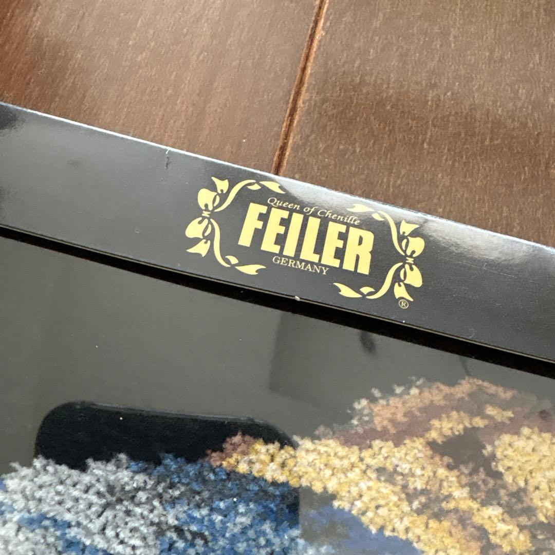 未使用　FEILER フェルメール　真珠の耳飾りの少女　フェイラー　希少　レア