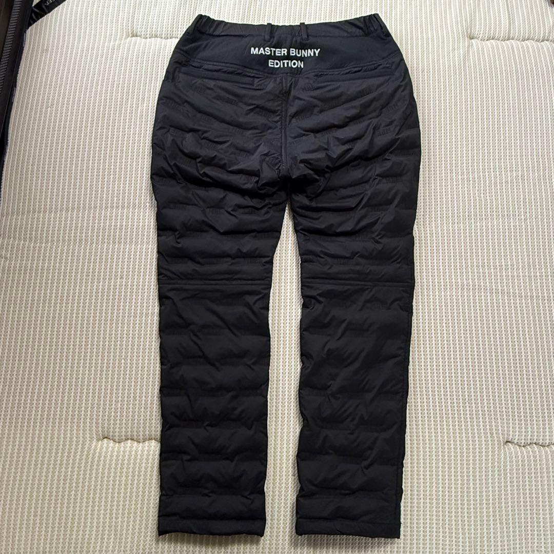 MASTER BUNNY EDITION 2024年モデル中綿ブラックパンツ