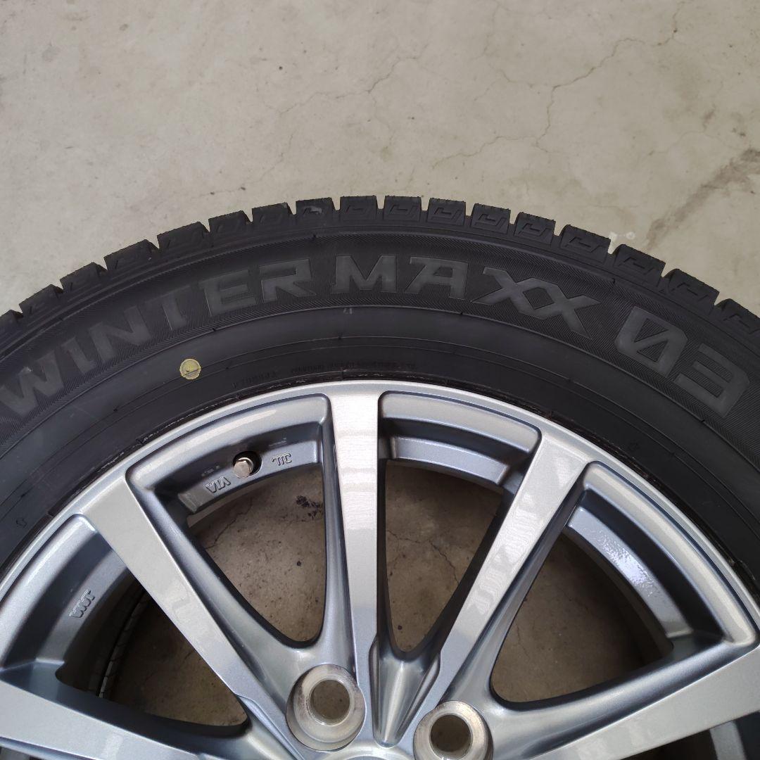 ヴェルファイア40 スタッドレスタイヤホイールセット美品1本　225/65R17