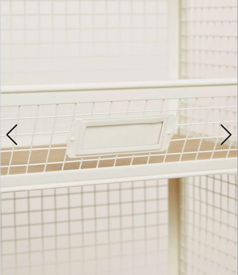 ZARA  ５段 ラック　定価２万円 収納 ストレージラック　棚板付き