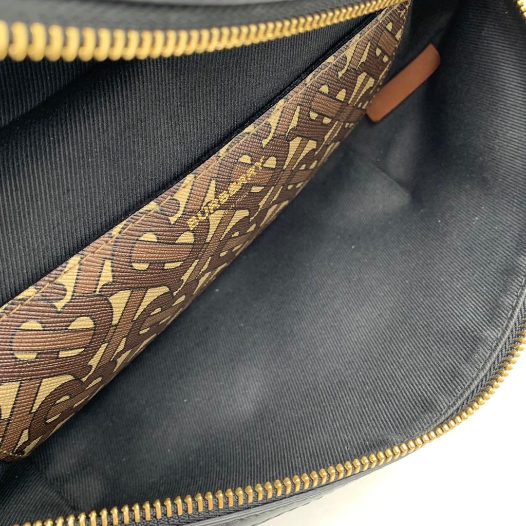 極美品 保存袋付きBurberry バーバリー TBモノグラム ボディバッグ