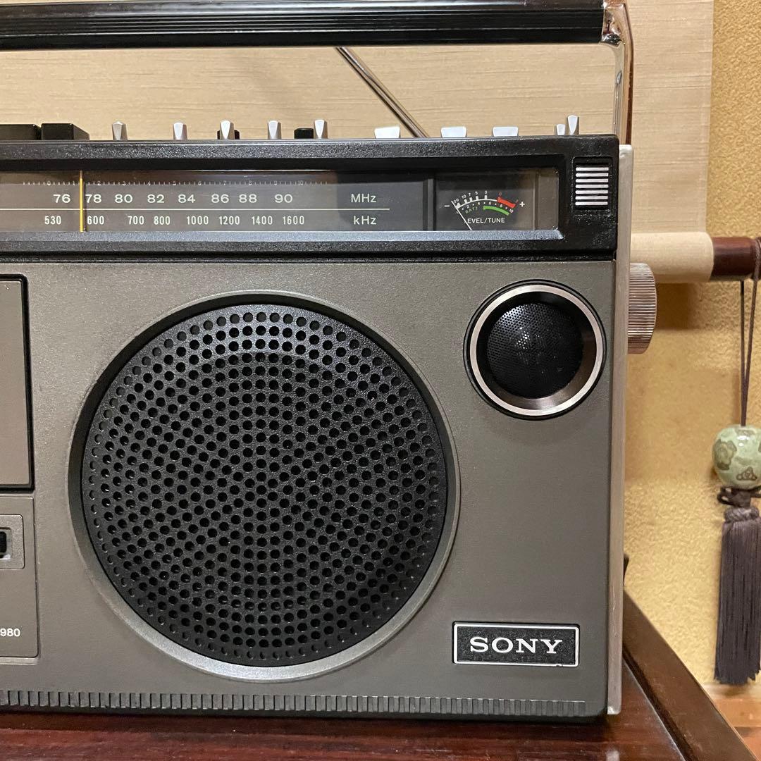 SONY／ソニー／ラジカセ／CF-1980／メンテナンス済み／メンテセット付