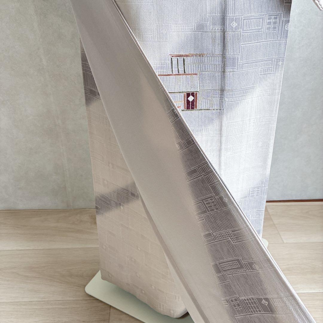 付け下げ　フルセット　着物　正絹　トールサイズ　訪問着　刺繍　粋シンプル　J8