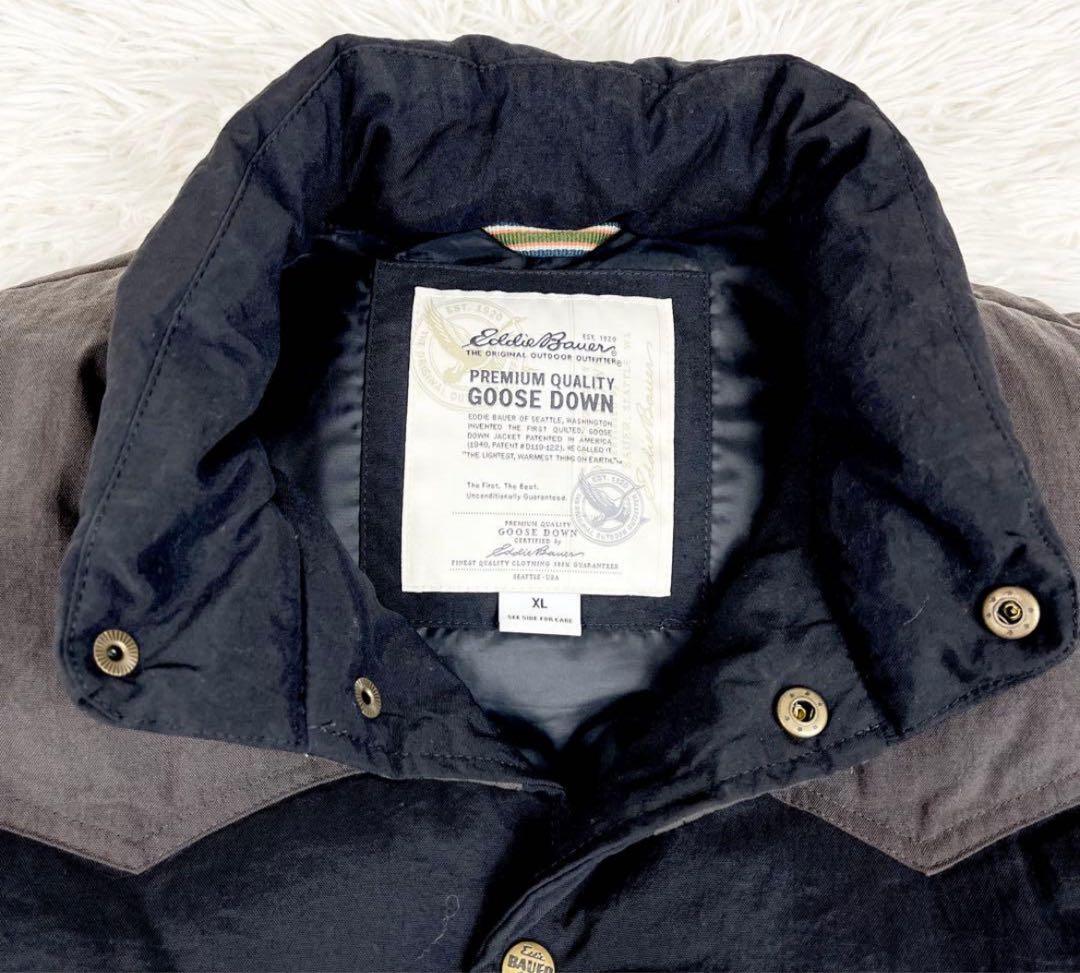 Eddie Bauer ダウンベスト XL vintage