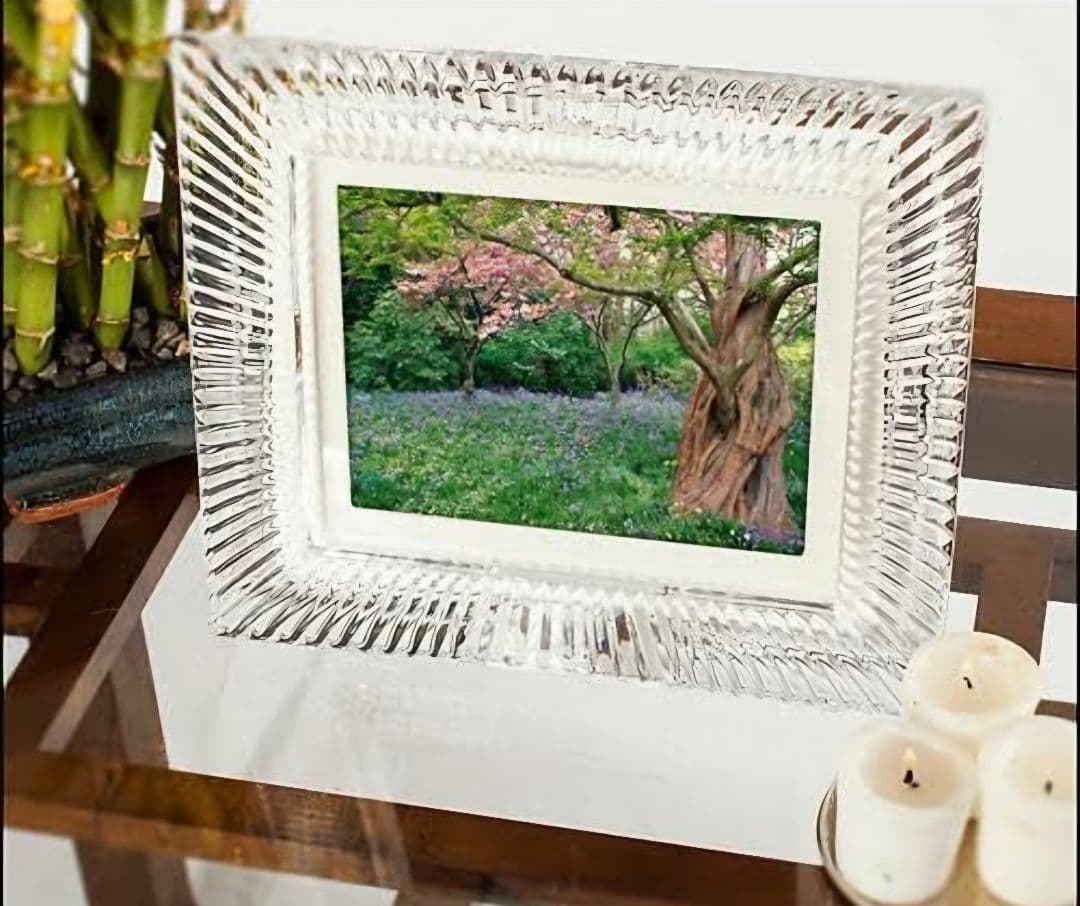 【新品未開封ウォーターフォードクリスタル デジタルフォトフレーム 8インチ 高級