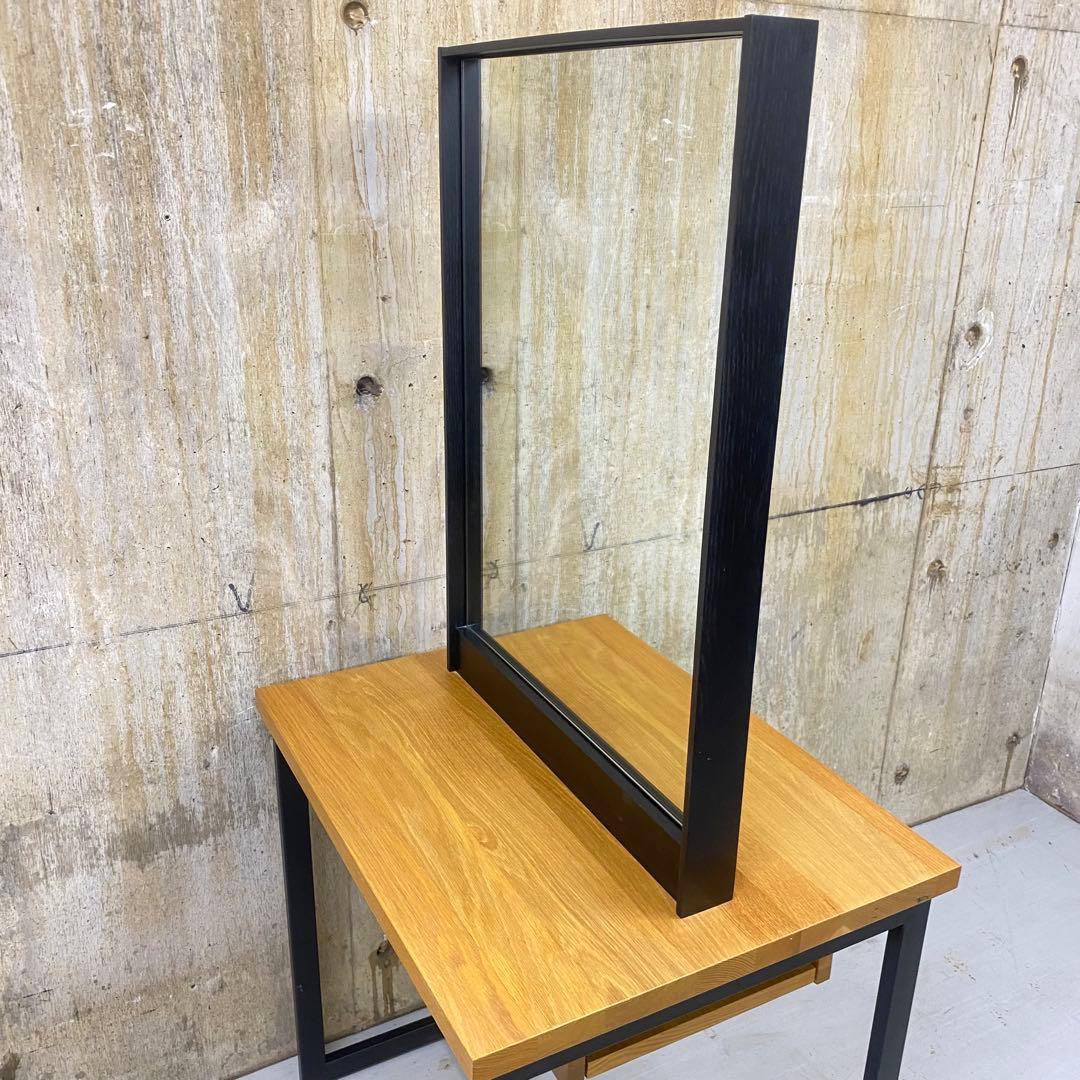 TOUGH DESIGN PRODUCT 天然木 両面ドレッサー 美容室　ミラー