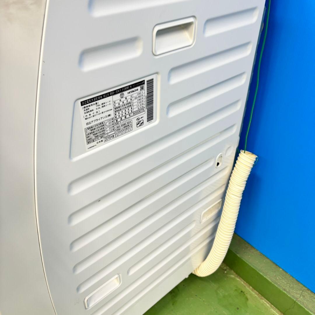 543 ドラム式洗濯機　右開き　大容量11キロ　乾燥6キロ　イチオシ　半年保証付