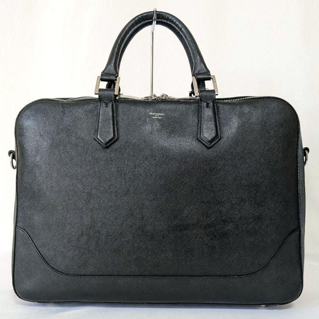 PELLE MORBIDA キャピターノ ビジネスバッグ 2室 レザー 2way