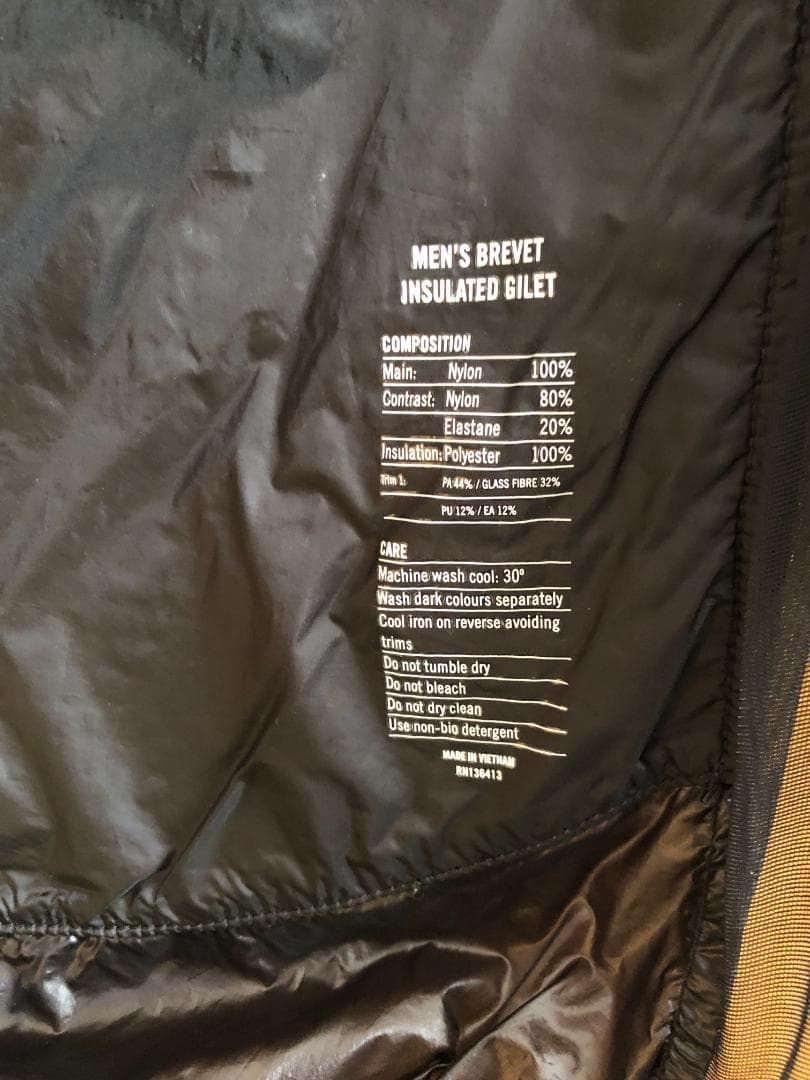 ウェア Rapha Brevet Insulated Gilet Black-M