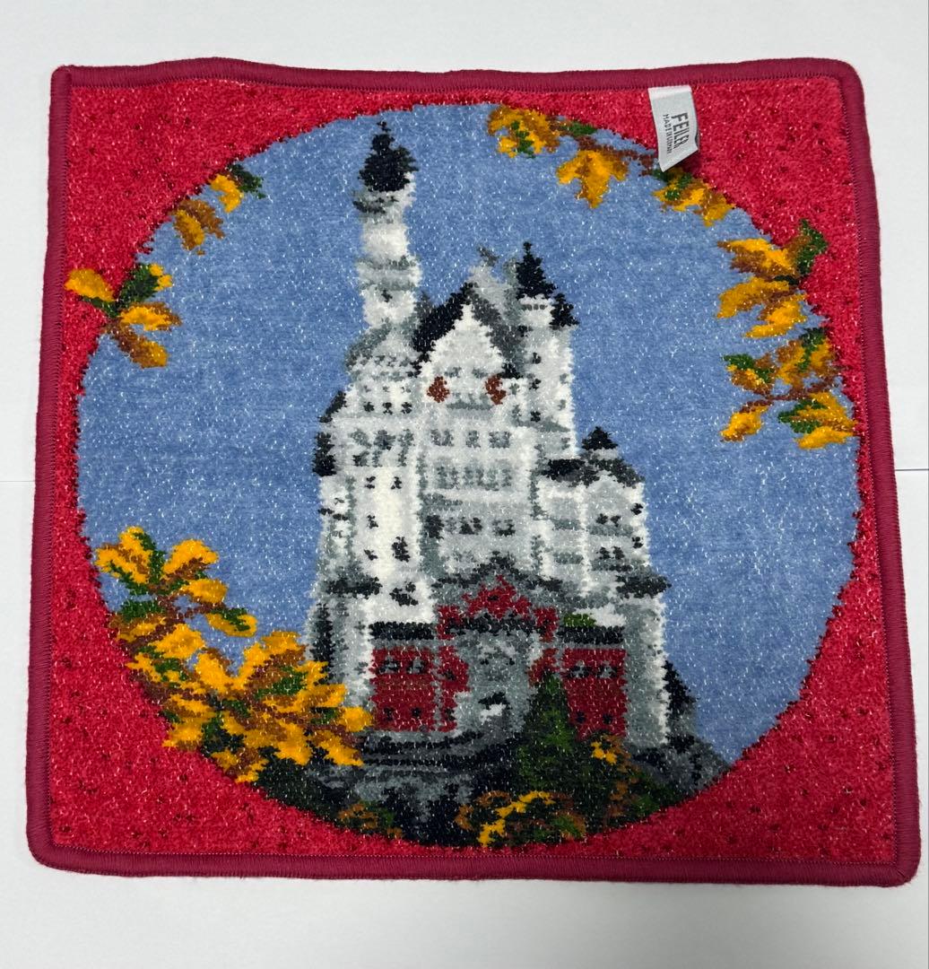 FEILER(フェイラー)（城・花・鳥デザイン）のハンカチ