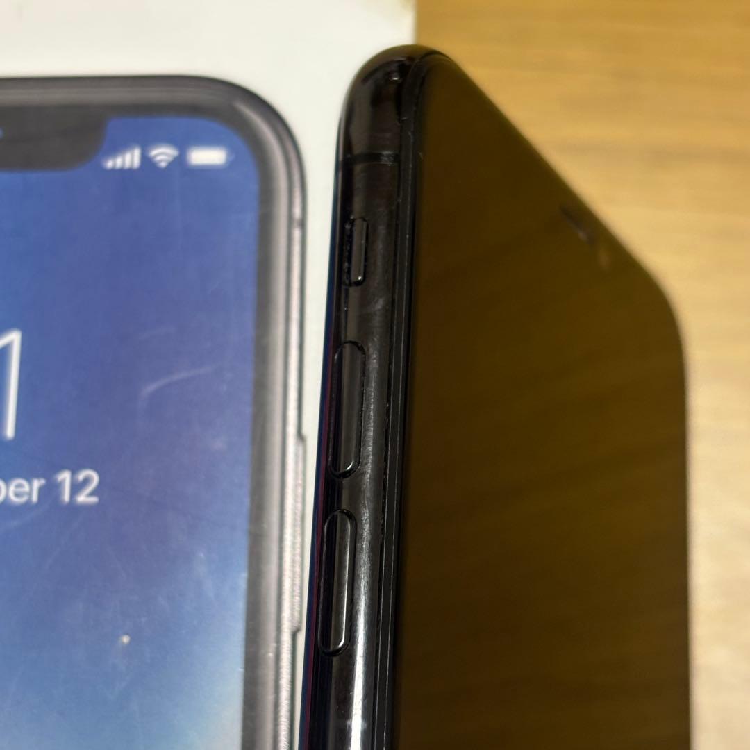 【バッテリ100％】iPhoneX 256GBスペースグレー