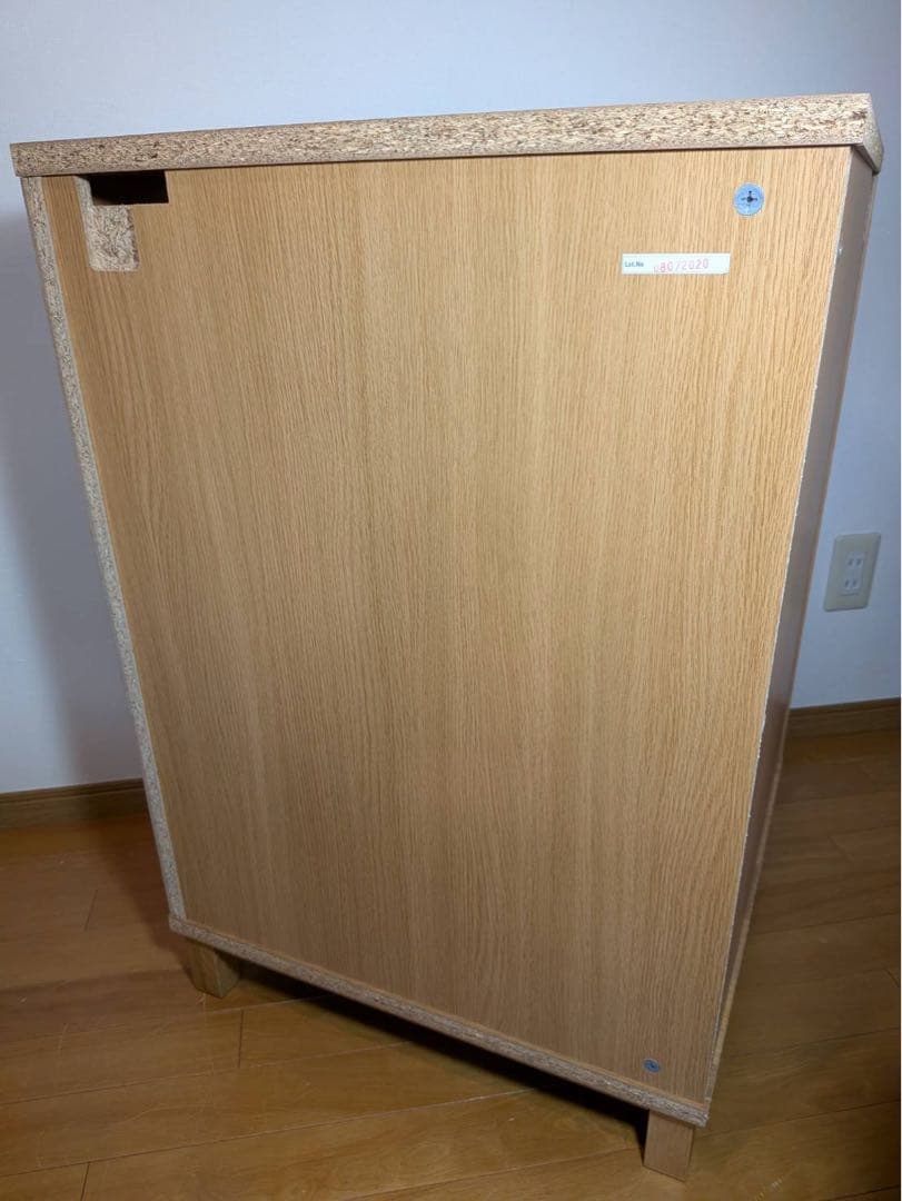 ■送料込■無印良品 木製薄型ラックコーナー用小 奥行22cm 本棚 棚