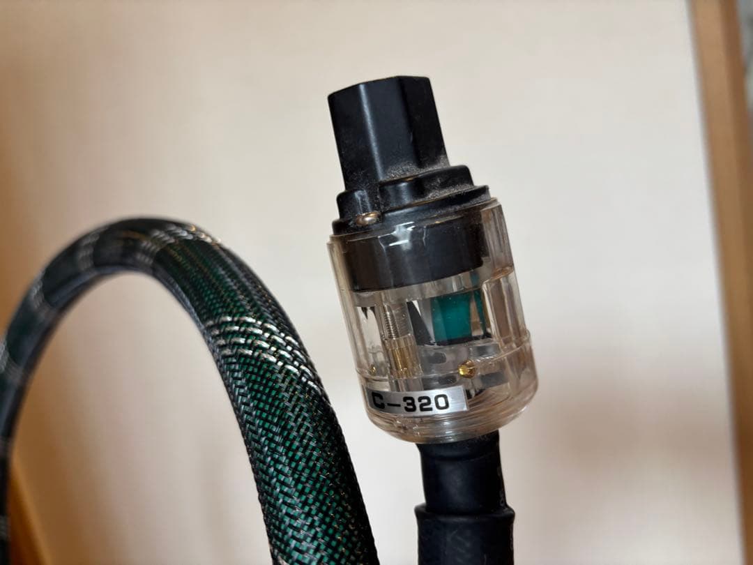 自作　極太電源ケーブル　150cm