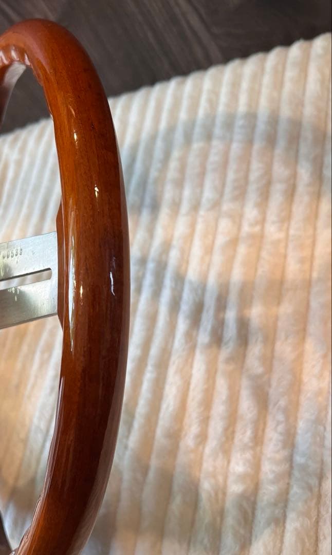 美品　Nardi ナルディ　ウッド　33π ステアリング