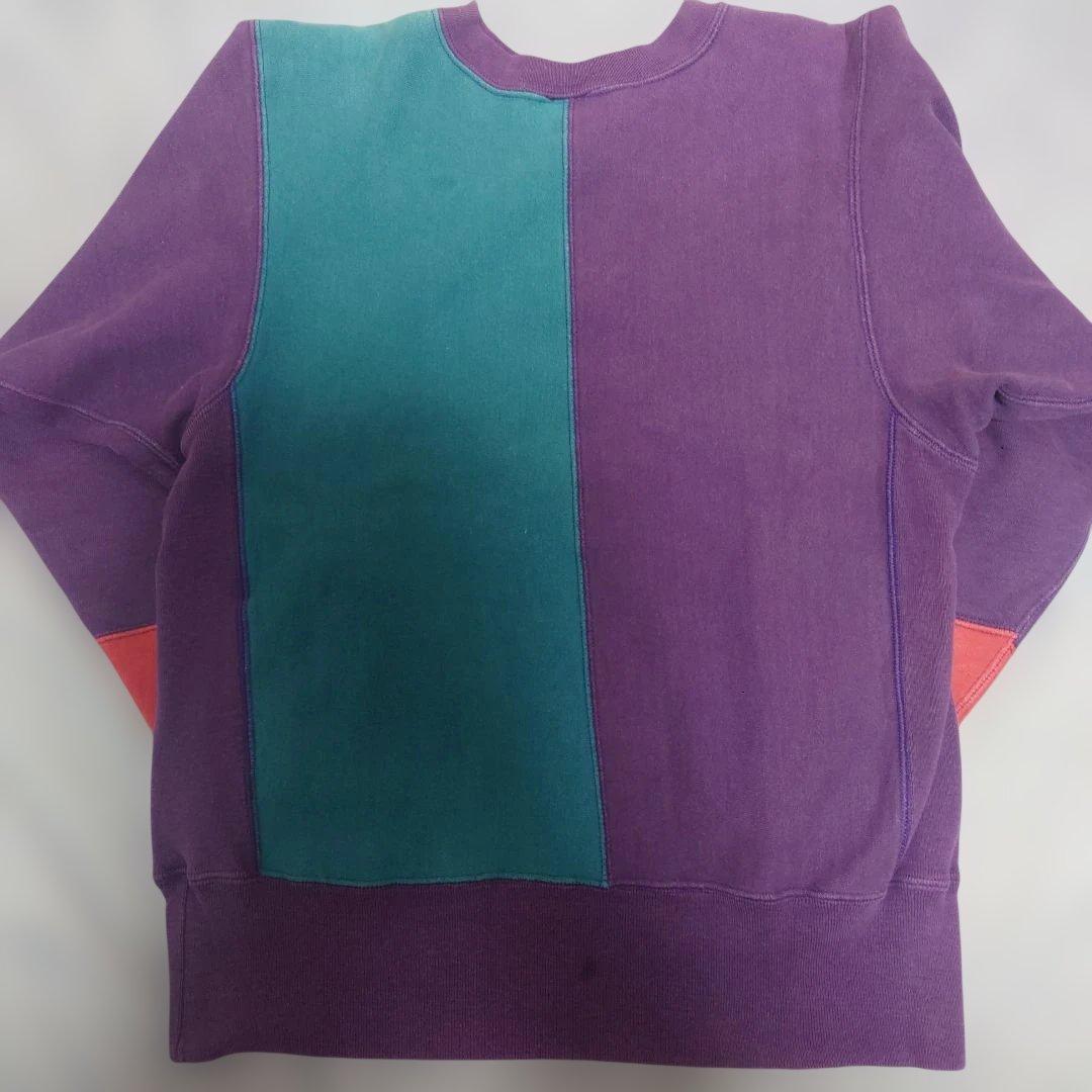 チャンピオン リバースウィーブ 90s アメリカ製 クレイジーパターン マルチ