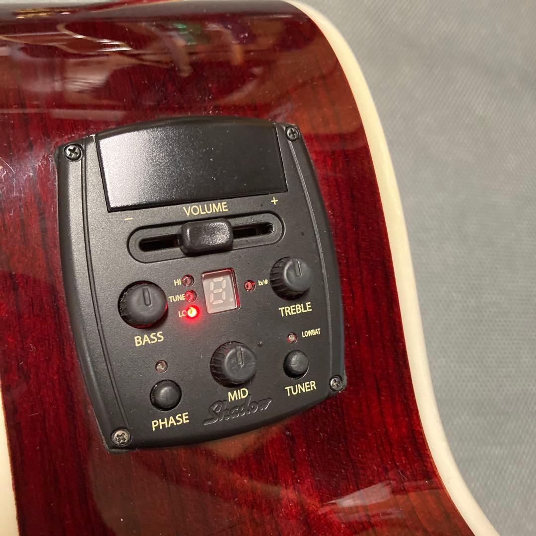 値下げ！EpiphoneエレアコEJ-200 Coupe WineRed