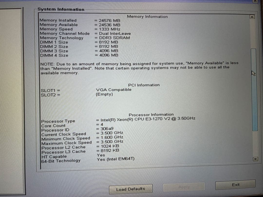 Nvidia P620, 24GBメモリ, Xeon 1270v2, DELL