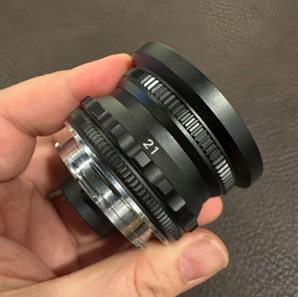 leica Mマウント CONTAX G 21mm F2.8 レンズ 改造済