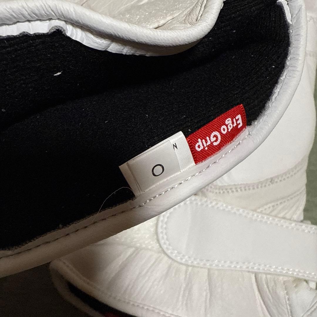 OGASAKA GT/W エルゴグリップ グローブ Oサイズ ホワイト／ゴールド