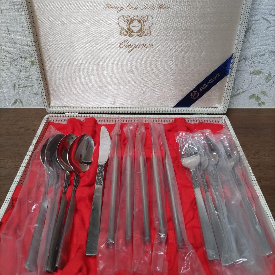 スウェーデン　ROSTFRITT STAL　カトラリーセット