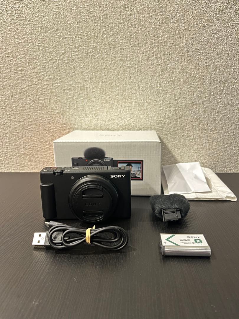 SONY ソニー VLOGCAM ZV-1F ブラック