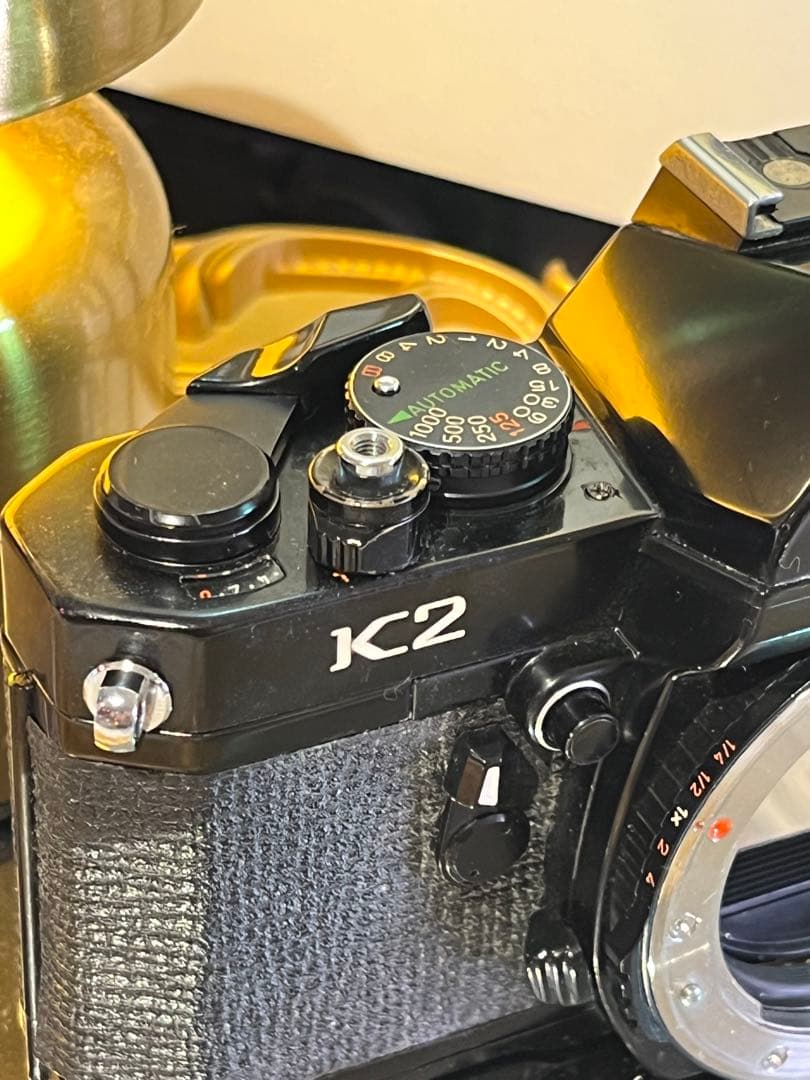 PENTAX K2 ブラック 美品級 動作良好 フィルムカメラ